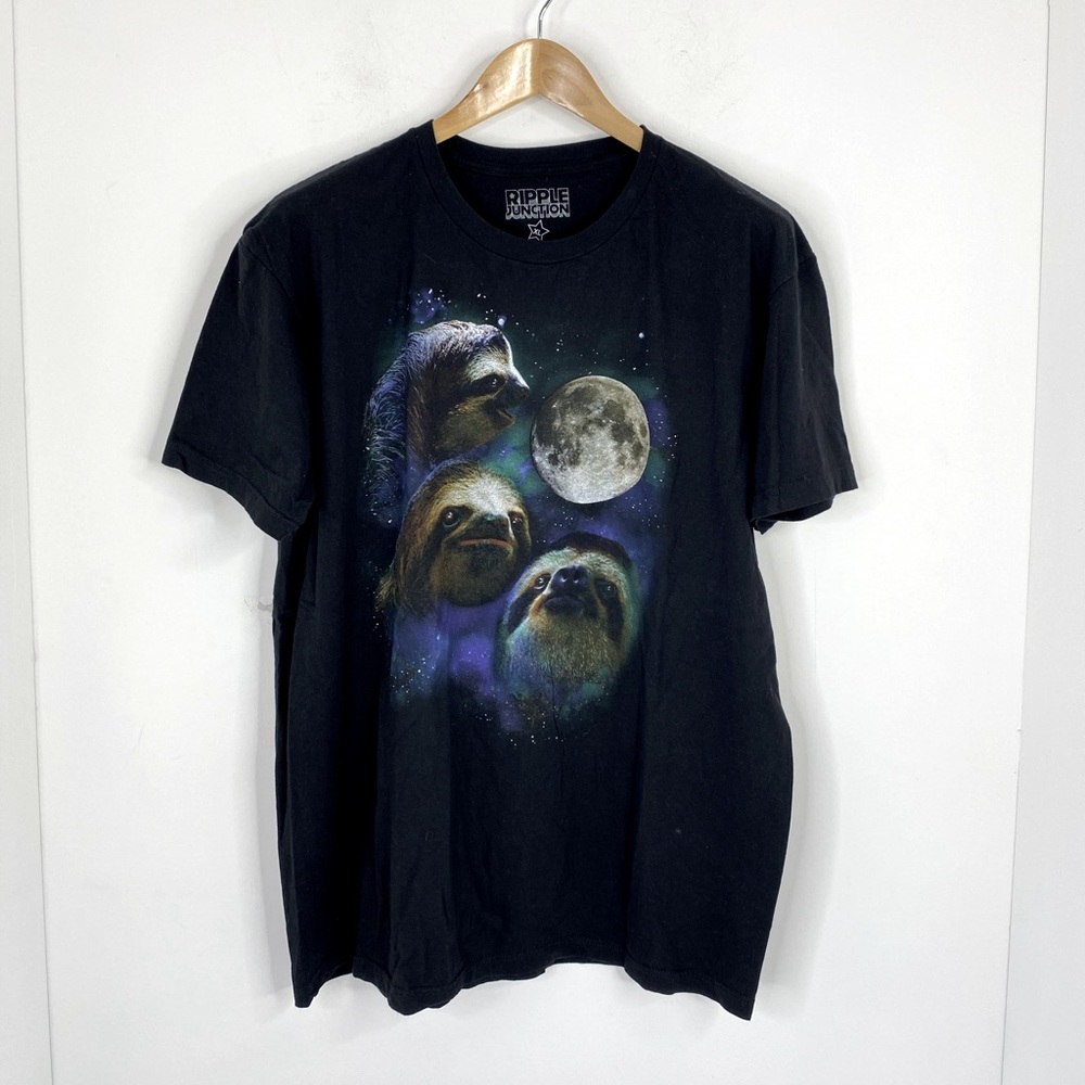 Ripple Junction Sloth Galaxy Shirt